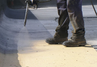 coating systems over San Buenaventura spray foam roof systems